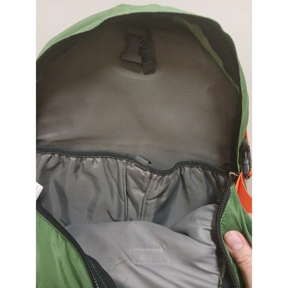 The North Face Recon AJVC Legacy Model Conifer Green Black Backpack Daypack Bag - Picture 3 of 16